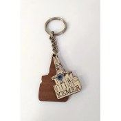 Resim Hd Marketim Nazar Boncuklu Ahşap Anahtarlık Çanta Süsü Dekor Kemer Yazılı 10851 