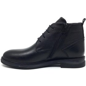 Resim Taşpınar %100 Hakiki Deri Erkek Kışlık Klasik Bot Gerçek Deri Kürk Yeni Sezon 40-44 Siyah 