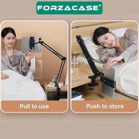 Resim Masaüstü 360 Derece Ayarlanabilir Akrobatik Tablet ve Telefon Tutucu Stand - FC808 