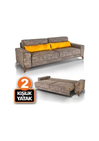 Resim Seray Seray Mobilya Seravity 3'Lü Çift Kişilik Yataklı Kanepe 