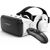 Resim Vr Gözlük Sanal Gerçeklik 3d Vr Gözlük Akıllı Telefon İle Kullanım İçin Google G06e-052 