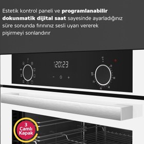 Resim Simfer 8216 Airfry 10 Fonksiyonlu Fırıın - Beyaz 