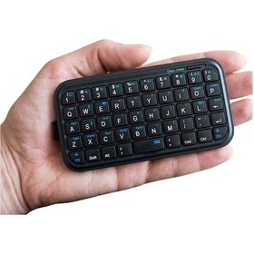 Resim Tek Taşınabilir Mini Bluetooth Klavye Şarjlı Kablosuz Klavye Najmaddin 