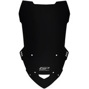 Resim GP KOMPOZİT Gp Kompozit Yamaha Nmax 125 / 155 2021-2024 Uyumlu Ön Cam Siyah 61 Cm 