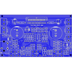 Resim 4X45 Watt Ton Kontrol Özellikli Amfi Devresi Tda7560 