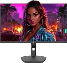 Resim GamePower Lunis L50 27'' 240Hz 0.5Ms VA FHD RGB Pivot Gaming Monitör (Sıfır Ölü Piksel Garantili) 