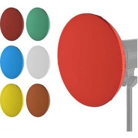 Resim Ebitda 7 Parçalı 42cm Işık Yumuşatıcı Kılıf Seti - Mavi/kırmızı/yeşil/beyaz/sarı/kahverengi/mor 