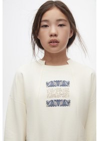 Resim Nk Kids Love 37303 Kız Çocuk Sweatshirt Ekru 