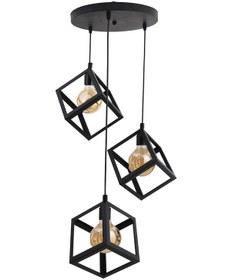 Resim Vedemo Lüks Rustik Küp Tavan Avizesi 