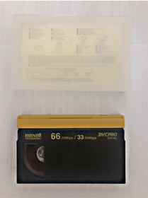 Resim Maxell Dvc Pro 66l Profesyonel Kaset 