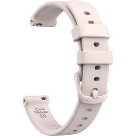 Resim Garmin Lily 2 Pembe Silikon Saat Kayışı 