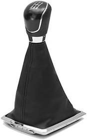 Resim 5 Hız Manuel Araba Vites Topuzu Shifter Kolu Körüğü Boot Kapak Odak MK2 FL MK3 MK4 MK7 Mondeo Galaxy Kuga 