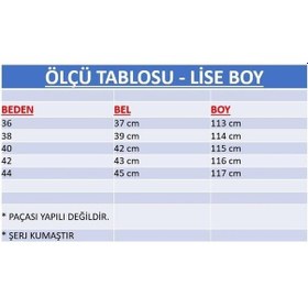 Resim Sea Bubbles Kumaş Okul Pantolonu - Lise Boy Gri 