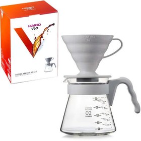 Resim Hario V60 Kahve Demleme Seti Gri 