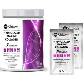Resim Collagen Hidrolize Kolajen Içeren Saşe Takviye Edici Gıda Premium 