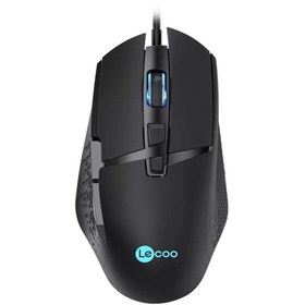 Resim Lecoo MG1101 Kablolu RGB LED Aydınlatmalı 6400DPI 8 Tuşlu Oyuncu Mouse 