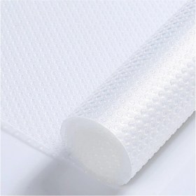 Resim Polset Eva Kaymaz 45 cm x 10 Metre Şeffaf Kaymaz Raf Örtüsü 