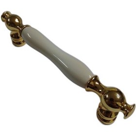 Resim RFORM 1410 Porselen Kulp Desenli, 128mm, Altın 