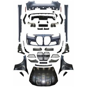 Resim Autogp Bmw G22 M4 Body Kit Tampon Seti Ve Kaput 2019+ 