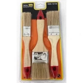 Resim Karokstore OZS-10149 Kestirme Fırça Seti Boyacı Seti Hobi Seti 3 Lü Boya Fırça Seti 1410 