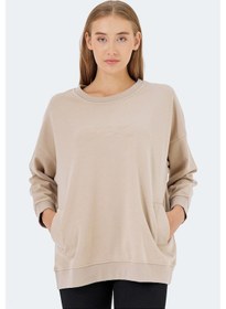 Resim Slazenger Vıkentı Sw 3 Lü Set Kadın Sweatshırt Beyaz - Siyah - Bej 