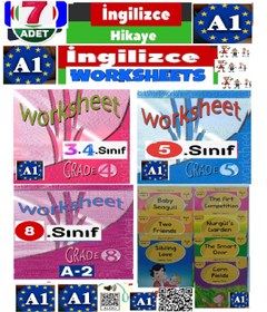Resim Language Publishers Ingilizce 7 Adet 5. 6. 7. 8. Sınıf Q.R. Kodlu 3. Düzey + 3 Adet Worksheets / Tests 