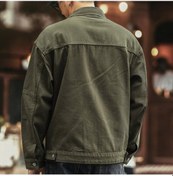 Resim Yingfu İlkbahar Sonbahar Erkek İş Ceketi Kot Günlük Siyah Siyah 