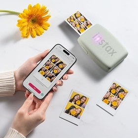 Resim Instax Mini Link 3 Yeşil Akıllı Telefon Yazıcısı 