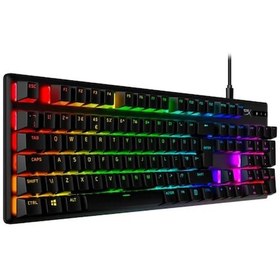 Resim Hyperx Alloy Origins 639n3aa Rgb Kablolu Mekanik Oyuncu Klavyesi 