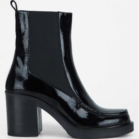 Resim Tamer Tanca Kadın Hakiki Deri Siyah Casual Bot 231 2041 Bn Bot Sk23/24 Sıyah Rgn Siyah 