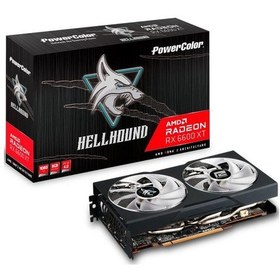 Resim Powercolor AMD Radeon RX 6600 XT Hellhound AXRX 6600XT 8GBD6-3DHL/OC 8 GB GDDR6 128 Bit Ekran Kartı 