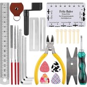 Resim Gitar Tamir Aracı Kiti Elektrik Akustik Gitar Ukulele Çok Renkli 