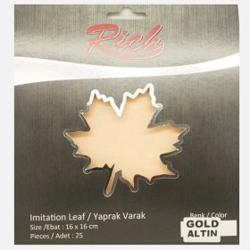 Resim Rich 25' Lik Yaprak Varak Altın 