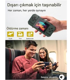 Resim S8 Game Console-520 Oyunlu 3.0 İnç Ekranlı Taşınabilir Mini 