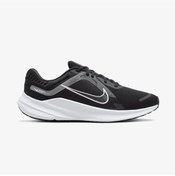 Resim Nike Quest 5 Erkek Siyah Koşu Ayakkabısı Siyah Beyaz Siyah Beyaz 