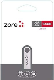Resim Zore 16583 Metal USB Flash Disk 64GB, Gümüş 
