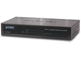 Resim PL-GSD-803 Yönetilemeyen Switch (Unmanaged Switch)<br> 8-Port 10/100/1000Base-T 