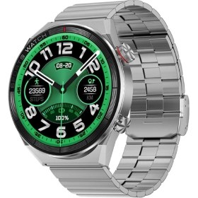 Resim Watch 3 Pro Titanyum Kasa Dt 3 Mate Titanyum Kordonlu Konuşma Özellikli Akıllı Saat 