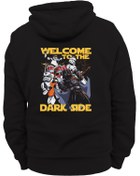 Resim remonz Star Wars Rocks Arka Baskılı, %100 Pamuk, 3 Ipl. Şardonlu, Içi Polar, Çok Kalın Hoodie 