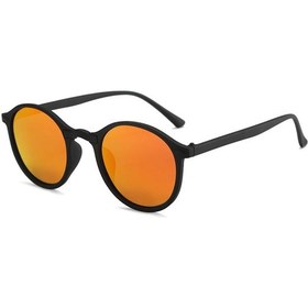 Resim Afofoo Polarize Güneş Gözlüğü Uv400 Yuvarlak Erkek Kadın Gafas De Solkırmızı51gri Gri 