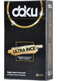 Resim Doku Ultra İnce Prezervatif - 12 Adet 