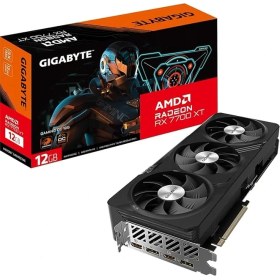 Resim Radeon Rx 7700 Xt Gamıng Oc 12GB Grafik Kartı - 12GB Gddr6 192-BIT, Windforce Soğutma Sistemi, Metal Arka Plaka, Dp 2.1, HDMI 2.1, Amd Rdna 3 Mimarisi, GV-R77XTGAMING OC-12GD 