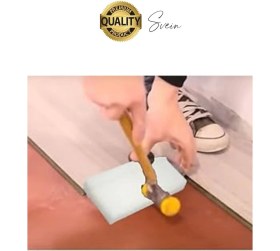 Resim Dayanıklı Parke Döşeme Çakma Takozu Zemin Laminant Polyamid Uzun Ömürlü Kafa Boşluğu Laminat Geçirme 