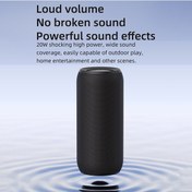 Resim Monyee Zealot S32 Max Taşınabilir Bluetooth Hoparlör: 20w Ses, Derin Bass, Rgb Işık, Ipx5 Su Geçirmez, Uzun Pil Ömrü, Parti Ve Açık Hava İçin 