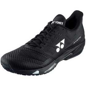 Resim Yonex Power Cushion Ad-accel Wide Toprak Kort Erkek Tenis Ayakkabısı Stmaac4.syh Siyah 