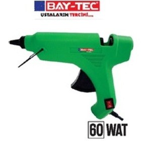 Resim Bay-tec Mum Silikon Tabancası Kalın 60 Watt 