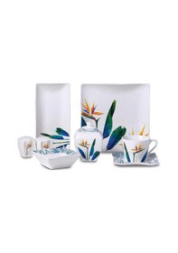 Resim KORKMAZ A8585 LİNK COLL 28 P KAHVALTI TAKIMI(KARE) Desenli 