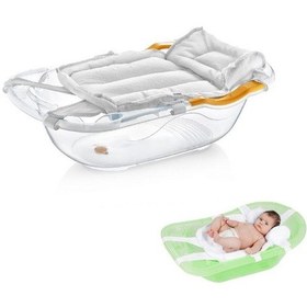 Resim Köpüklü Bebek Banyo Küvet Filesi 164 Beyaz 