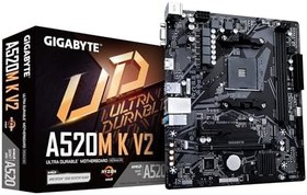 Resim GIGABYTE ANAKART AMD AM4 MATX A520M K V2 1.0 