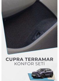 Resim Cupra Terramar Uyumlu Konfor Seti Ceplere Özel Yapışkanlı Premium Görünüm Kaplama Tüm Model Yılları 
